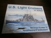 U.S. Light Cruisers in action （米軽巡洋艦写真集）