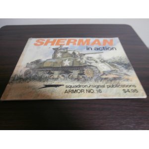 画像: SHERMAN　in action (洋書）