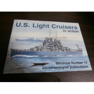 画像: U.S. Light Cruisers in action （米軽巡洋艦写真集）