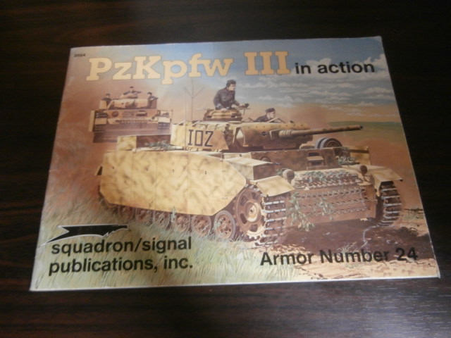 古本　ドイツ軍3号戦車戦場写真集）　PzkpfwIII　action（　in　将軍堂